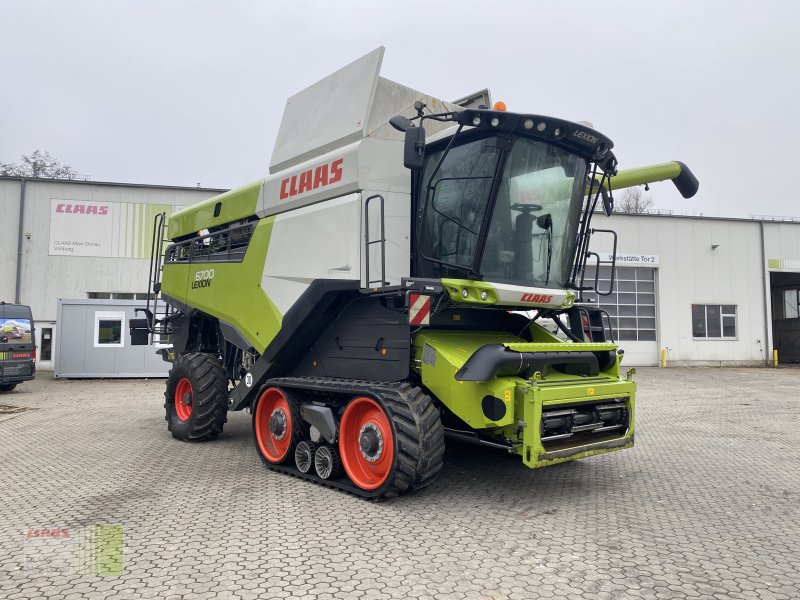 Mähdrescher des Typs CLAAS LEXION 6700 TT ALLRAD MIT FINANZIERUNG, Gebrauchtmaschine in Vohburg
