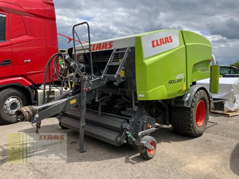 Rundballenpresse des Typs CLAAS ROLLANT 455 RC UNIWRAP, Gebrauchtmaschine in Cham