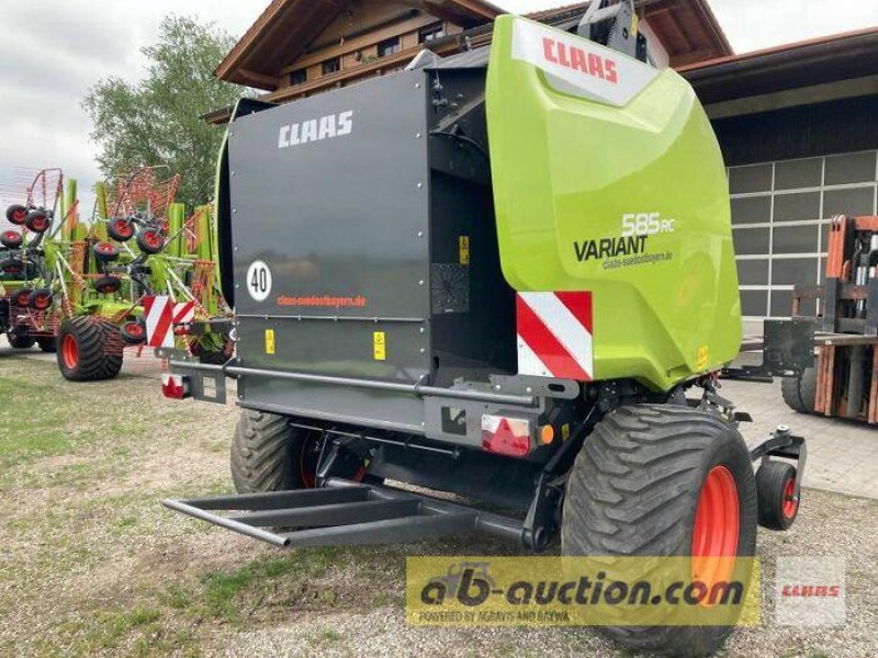 Rundballenpresse des Typs CLAAS VARIANT 585 RC PRO, Vorführmaschine in Obersöchering (Bild 5)